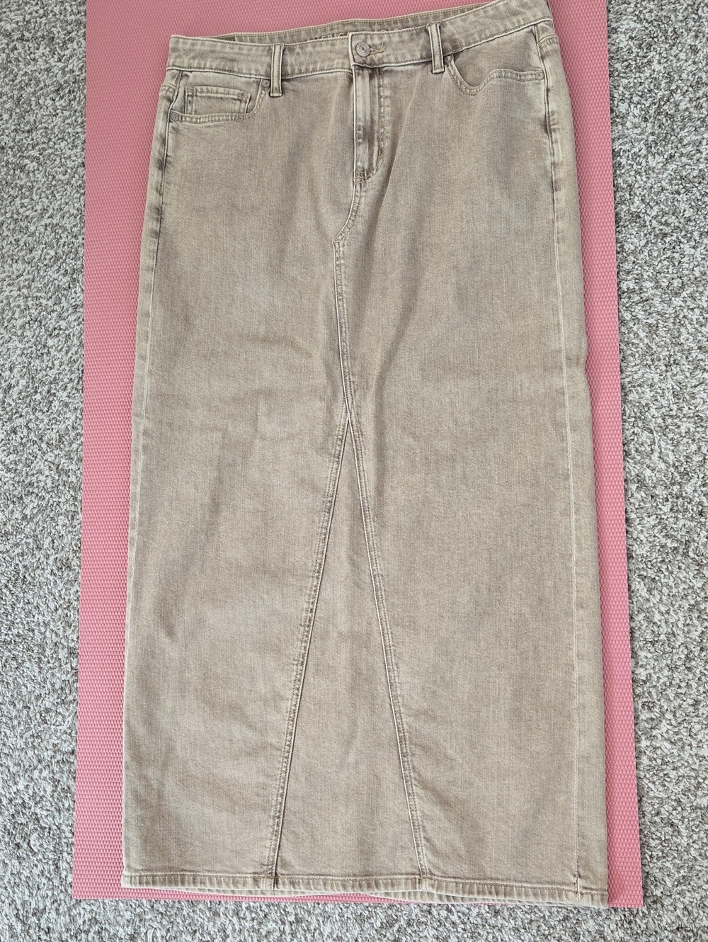 American Eagle Low Rise Denim Maxi